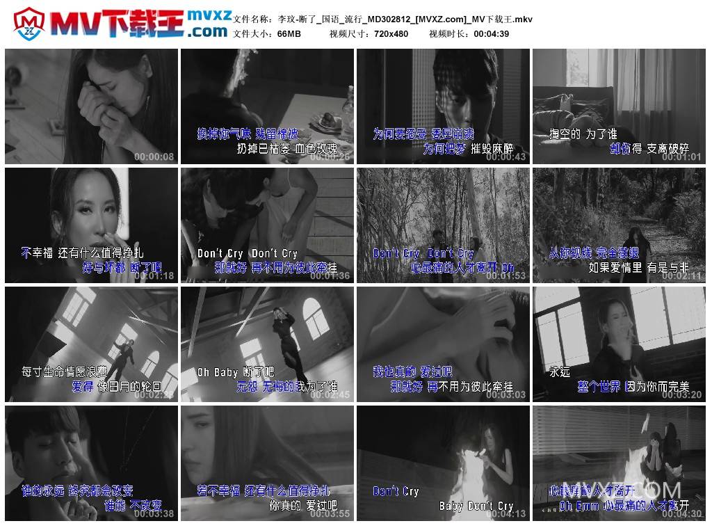 李玟-断了_国语_流行_MD302812